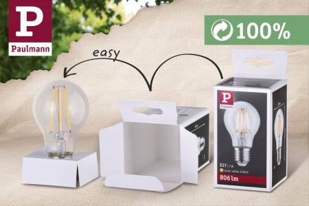 Set 2 becuri LED sferice cu filament 470lm E14 2700K clar 4,5W 230W [5]
