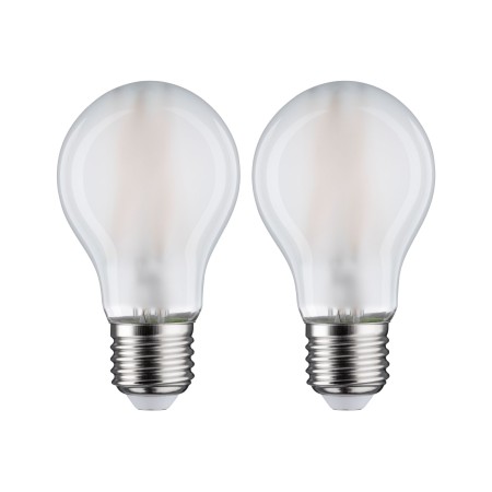 Set 2 becuri Pară LED Filament E27, 230V, 2x806lm, 2x7W, 4000K, mat [1]