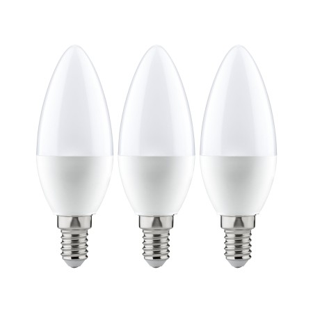 Set 3 becuri LED lumânare 5,5W E14 230V 2700K [1]