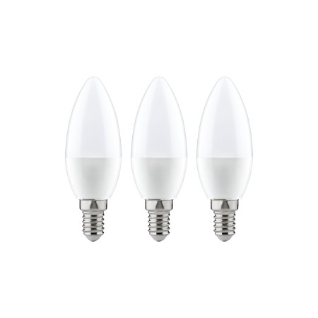 Seturi de becuri - Set 3 becuri lumânare LED 4W E14 230V 2700K