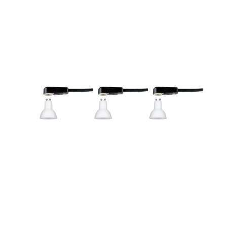 Set 3 becuri reflector Choose GU10 3x6W 460lm 2700K 51mm, cu flux luminos variabil în 3 pași [3]
