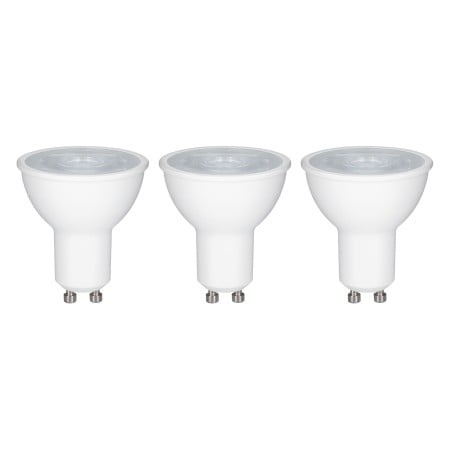 Seturi de becuri - Set 3 becuri reflector Choose GU10 3x6W 460lm 2700K 51mm, cu flux luminos variabil în 3 pași