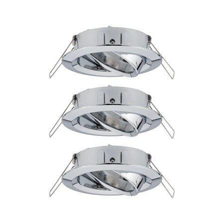 Set 3 spoturi încastrabile Choose max 3x10W 230V 51mm crom, orientabile [1]