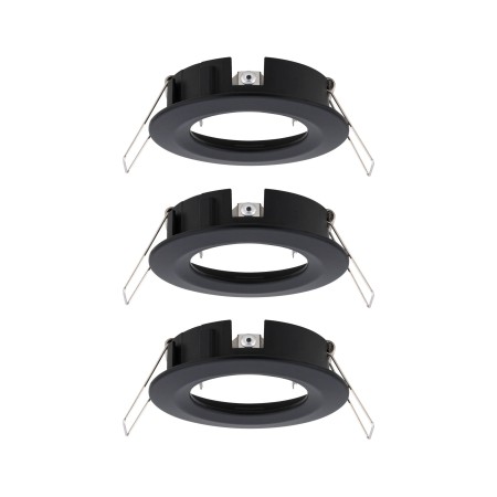 Set 3 spoturi încastrabile Choose max 3x10W 230V 51mm negru mat, fixe [1]