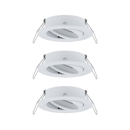 Set 3 spoturi încastrabile Choose max 3x10W 230V 51mm albe, orientabile [2]