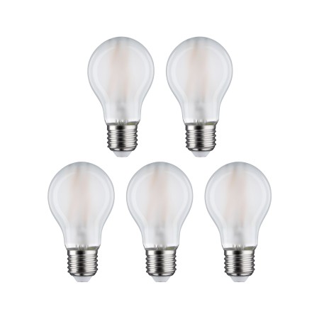 Set 5 becuri LED pară cu filament, 230V, E27, 5x806lm, 5x7W, 2700K, mat [1]