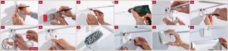 Set aplică LED pentru tablouri Xana, 2700K, 420lm, 230/24V, 5,5W, cu flux luminos variabil, aluminiu periat [9]
