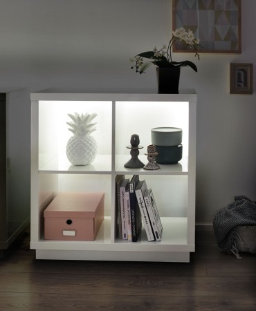 Set bandă Cofort Paulmann MaxLED 250, pentru rafturi, 1m, 4W, 300lm/m, 30LEDs/m, 2700K, 12VA [2]