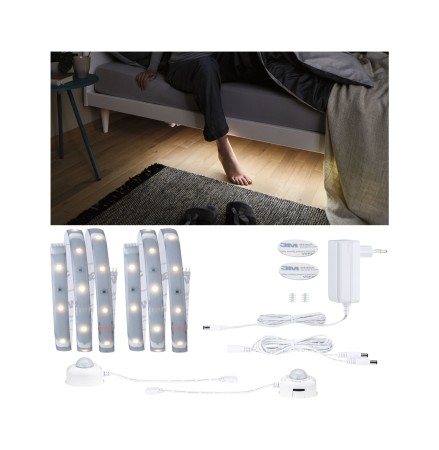 Set bandă Confort Paulmann MaxLED 250 LED, 1m, 2x4W, 2x300lm, 60LEDs/m, 2700K, 24VA [5]