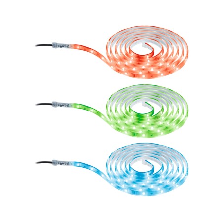 Set bandă Paulmann SimpLED de exterior, 3m, IP65, 8,5W, 52lm/m, 24LEDs/m, RGB [8]
