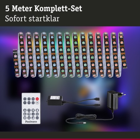 Set complet bandă EntertainLED Dynamic RGB, 5m, 10.5W, 60LEDs/m, 15VA [3]
