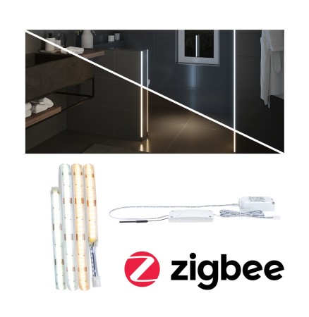 LumiTiles - Set bandă LED LumiTiles COB Slim 1m, Zigbee