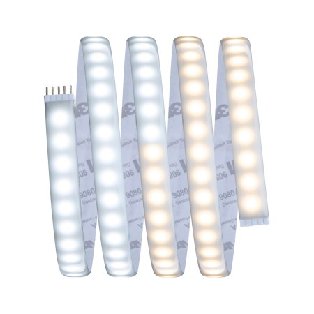 Set bandă MaxLED 1000 Tunable White bază, 1,5m, IP44, 17W, 1020lm/m, 108LEDs/m, cu temperatură de culoare variabilă 40VA [1]