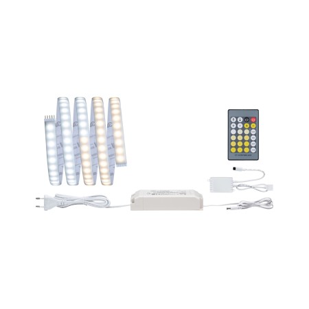 Confort - Set bandă MaxLED 1000 Tunable White bază, 1,5m, IP44, 17W, 1020lm/m, 108LEDs/m, cu temperatură de culoare variabilă 40VA