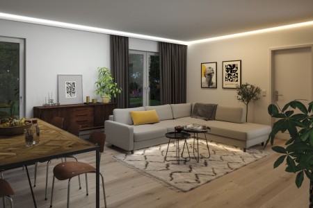 Set bandă MaxLED 1000 Tunable White bază, 1,5m, IP44, 17W, 1020lm/m, 108LEDs/m, cu temperatură de culoare variabilă 40VA [6]
