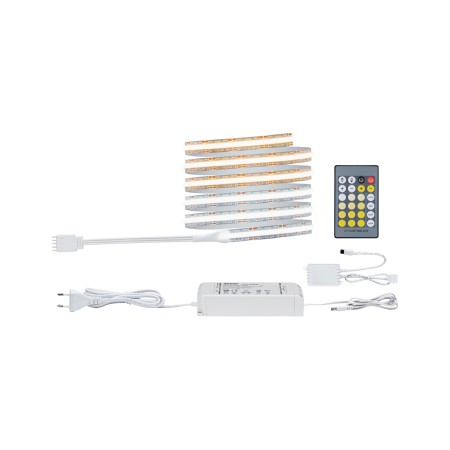 Benzi LED si accesorii - Set bază benzi MaxLED 1000 COB, 1,5m, 15,5W, 1200lm/m, 672LEDs/m, temperatură de culoare variabilă, 40VA