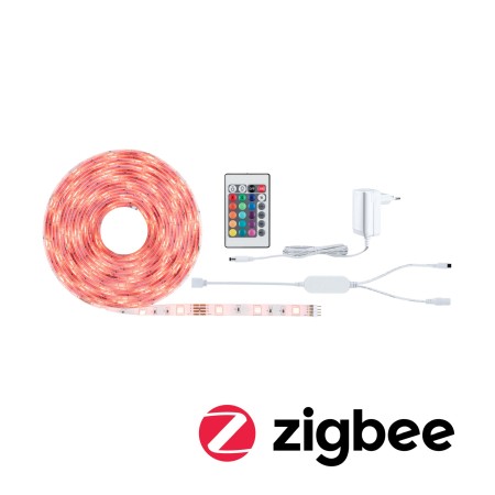 Set complet - Set complet bandă SimpLED Smart Home Zigbee, RGB, 5m, 20W, 450lm, 30LEDs/m, 24VA