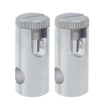 Accesorii - Set conectori de alimentare Light&Easy max. 300W crom mat 12V metal
