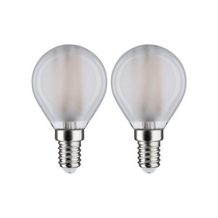 Set de 2 becuri Miniglob LED Filament, E14, 230V, 2x470lm, 2x4,8W, 4000K, mat [1]