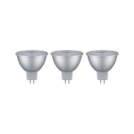 Seturi de becuri - Set de 3 becuri LED Reflector, GU5,3, 12V, 3x450lm, 3x6W, 2700K, crom