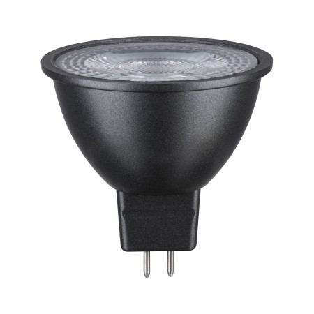 Set de 3 becuri LED Reflector, GU5,3, 12V, 3x450lm, 3x6W, 2700K, negru [1]