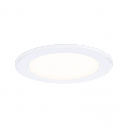 Set de 3 spoturi LED încastrabile pentru mobilier, 3x2,5W, 3x180lm, 230/12V, 3000K, albe [1]
