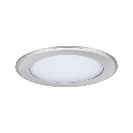 Set de 3 spoturi LED încastrabile pentru mobilier, 3x2,5W, 3x180lm, 230/12V, 3000K, metal mat [2]