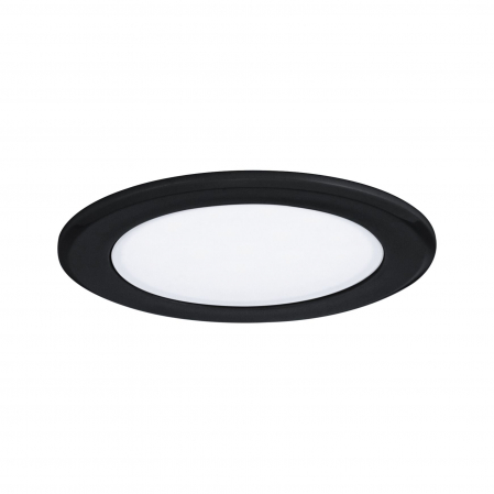 Set de 3 spoturi LED încastrabile pentru mobilier, 3x2,5W, 3x180lm, 230/12V, 3000K, negru mat [2]