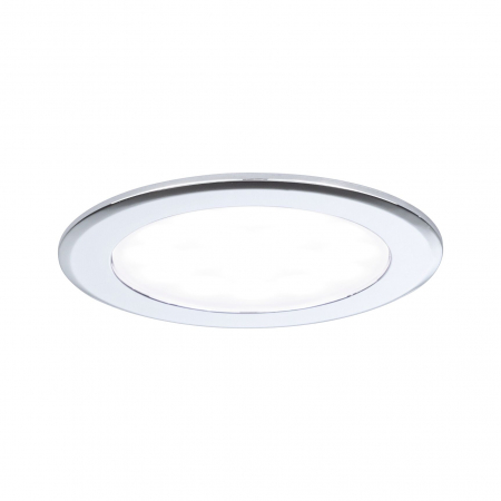 Set de 3 spoturi LED încastrabile pentru mobilier, 3x2,5W, 3x180lm, 230/12V, 4000K, crom [1]