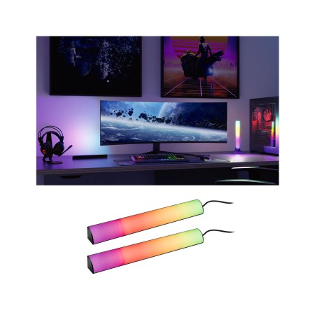 Seturi de ambiantă pentru TV - Set Lightbar 2x30cm Dynamic Rainbow RGB
