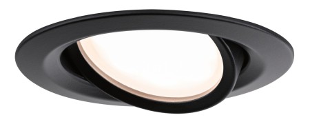 Set spoturi încastrabile Nova Plus Coin, orientabile, negru, 3x6,5W, cu flux luminos variabil [1]