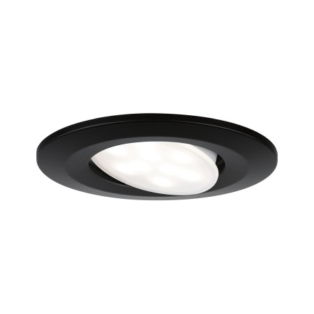 Set spoturi încastrabile Calla WhiteSwitch, rotunde, orientabile, 3x550lm, negru [2]