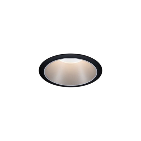 Set spoturi încastrabile Cole Coin LED 3x6,5W 2700K 230V negru/argintiu, flux luminos variabil în 3 pași [1]