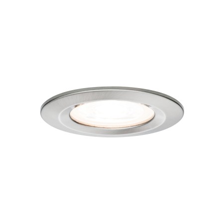 Set spoturi încastrabile LED Nova, rotunde, fixe IP44 3x6,5W 2700K 230V GU10 51mm metal mat [1]