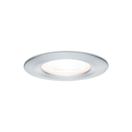 Set spoturi încastrabile LED Nova, rotunde, fixe IP44 3x6,5W 2700K 230V GU10 51mm aluminiu [1]