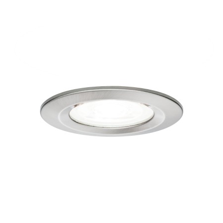 Set spoturi încastrabile Nova LED, rotunde, fixe, IP44 1x6,5W 4000K 230V GU10 51mm metal mat [1]