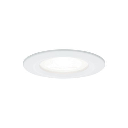 Set spoturi încastrabile Nova LED, rotunde, fixe, IP44 1x6,5W 4000K 230V GU10 51mm alb [1]