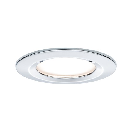 Set spoturi încastrabile Nova rotunde, fixe LED IP44 3x6,5W 230V GU10 51mm crom, flux luminos variabil în 3 pași [1]