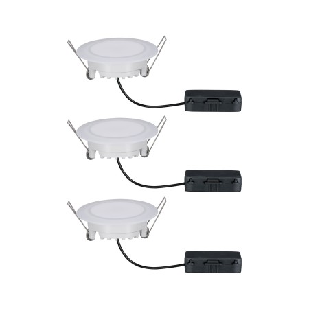 Set spoturi încastrabile Suon IP44 3x6,5W 230V 2700K cu flux luminos variabil, satinate [4]