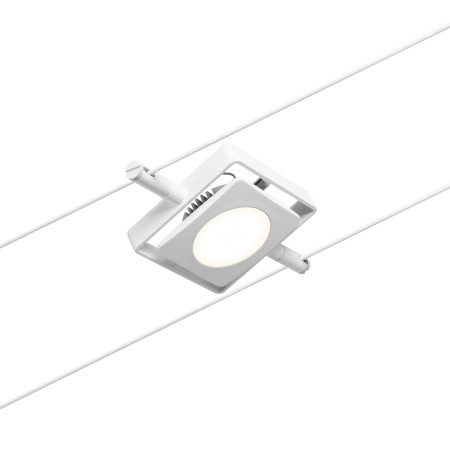 Set spoturi pe cablu MacLED 5x450lm 5x4,5W 3000K  230/12V alb-crom [4]