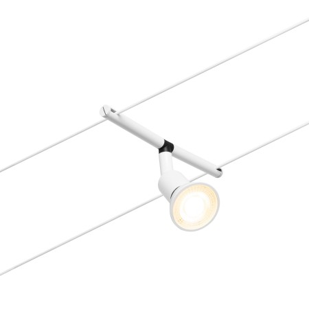 Set spoturi pe cablu Salt Basic GU5,3, max. 5x10W, 230/12V, alb mat-crom [4]