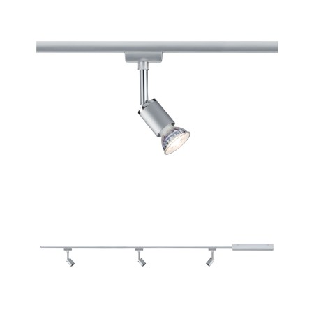 Sine si sisteme sină - Set URail Pure II max 3x10W GU10 crom mat/crom 230V metal/plastic 1m
