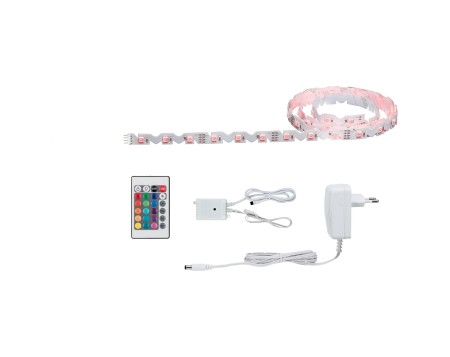 Set complet - Set bandă FlexLED 3D 1,5m RGB 11W 230V/12V 12VA