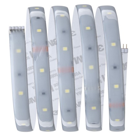 Set bandă MaxLED 250 bază 1,5m cu lumină rece, protecție IP44 6500K 6W 230/24V [2]