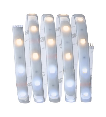 Set bandă MaxLED 250 bază 1,5m, protecție IP44, 5,3W 230/24V cu temperatură de culoare variabilă [1]