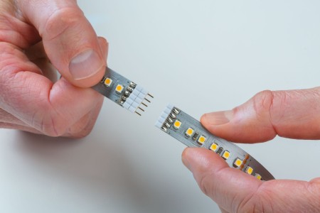 Set bandă MaxLED 500 bază 10m cu lumină rece 60W 230/24V 75VA [3]