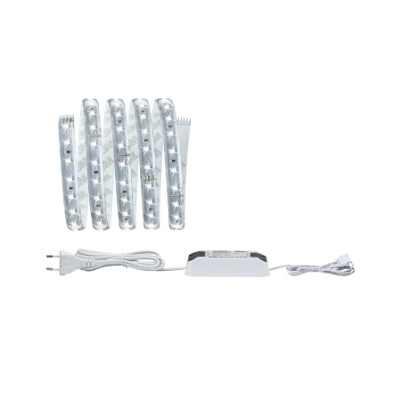 Set complet - Set bandă MaxLED 500 bază 1,5m 8,5W cu lumină caldă 230/24V 20VA