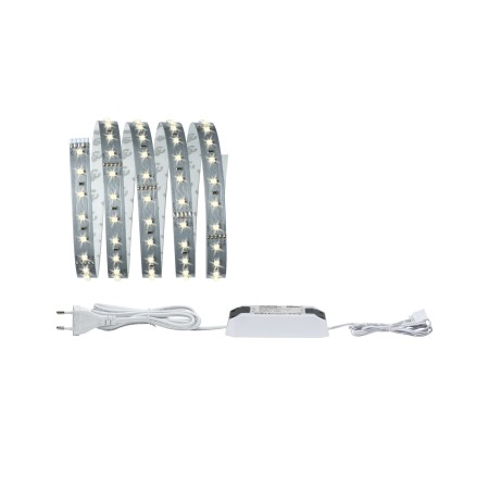 Set complet - Set bandă MaxLED 500 bază 1,5m cu lumină caldă 10W 230/24V 20VA