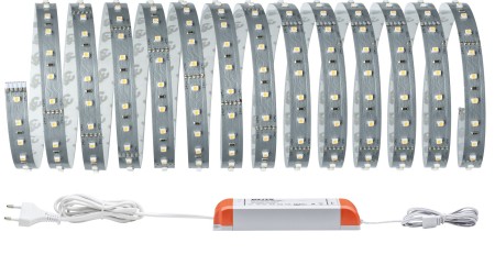 Set complet - Set bandă MaxLED 500 bază 5m cu lumină caldă 33W 230/24V 75VA