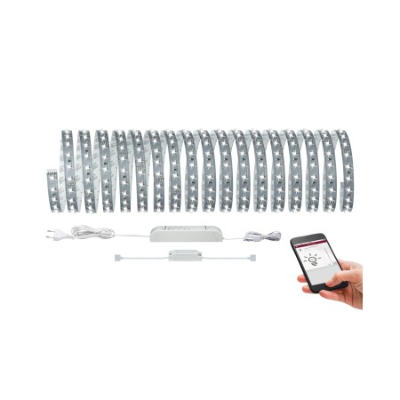 Set complet - Set bandă MaxLED 500 bază Bluetooth 10m cu lumină rece 48,5W 230/24V